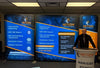 Our 3ft Backlit Tension Fabric Display is an ultra-bright and vivid portable backlit trade show display that showcase