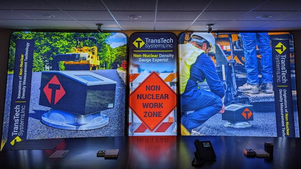 Our 3ft Backlit Tension Fabric Display is an ultra-bright and vivid portable backlit trade show display that showcase