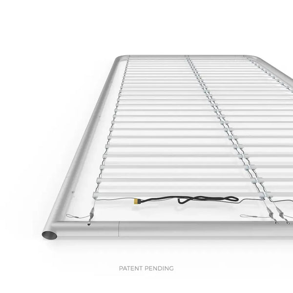 Our 3ft Backlit Tension Fabric Display is an ultra-bright and vivid portable backlit trade show display that showcase