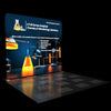 10ft Backlit Tension Fabric Display