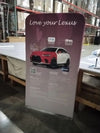 4ft Tension Fabric Banner Stand - Tension Fabric Banner Stands