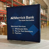 Our 5ft Tabletop Pop Up Fabric Display is a lightweight and easy to setup pop-up with stretch graphics included black
