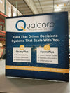 Our 5ft Tabletop Pop Up Fabric Display is a lightweight and easy to setup pop-up with stretch graphics included black