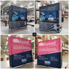 5ft Tabletop Pop Up Fabric Display - Displays