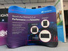 Our 6ft Curved Tabletop Tension Fabric Display is a sleek and modern that quickly assembles in just 5 minutes. slide