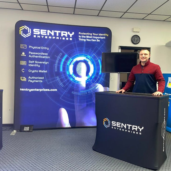 8ft Backlit Tension Fabric Display