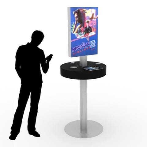 Trade Show Charging Table Stand | Trade Show House