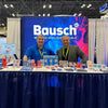Our 8ft Backlit Tension Fabric Display Kit is an ultra-bright and vivid portable backlit trade show display