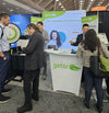 Our 8ft Backlit Tension Fabric Display Kit is an ultra-bright and vivid portable backlit trade show display