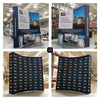 8ft Curved Pop Up Fabric Display - Displays