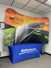 8ft Curved Tabletop Tension Fabric Display - Displays