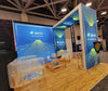 Our 8ft Frameless SEG Lightbox Display is one of the easiest and brightest displays on exhibit market, featuring