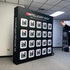 8ft Straight Pop Up Fabric Display - Displays