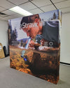 8ft Straight Pop Up Fabric Display - Displays