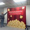 8ft Straight Pop Up Fabric Display - Displays