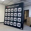 8ft Straight Pop Up Fabric Display - Displays