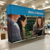 Our 8ft Tabletop Pop Up Fabric Display Kit is the perfect trade show on go that features a lightweight and easy