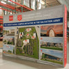 Our 8ft Tabletop Pop Up Fabric Display is a lightweight and easy to setup pop-up with stretch graphics included black