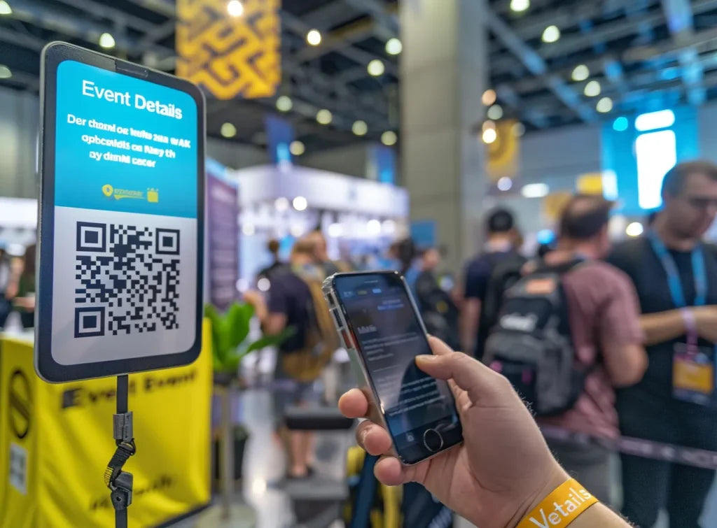 Integrate QR codes with print graphics