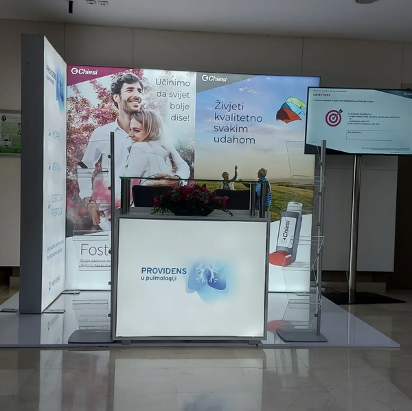 3ft Frameless SEG Lightbox Display