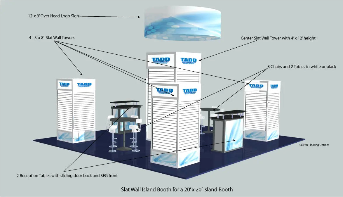 Unlocking Brand Impact: The Power of Backlit Tower Displays in Trade Shows