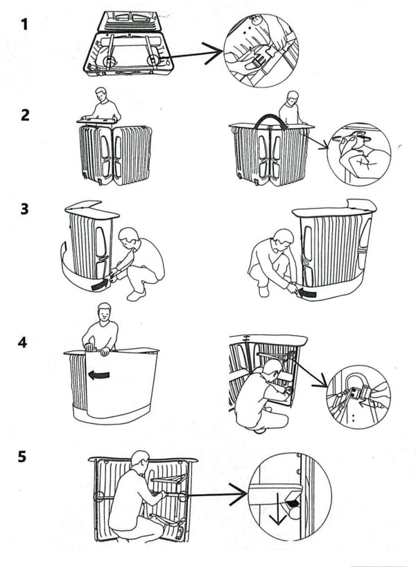 C300 Hard Shipping Case to Counter