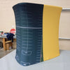 Our C400 Hard Shipping Case to Counter is a strong, molded, heavy-duty with wheels that converts the into display