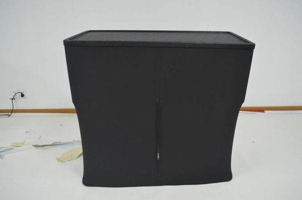 Our C700 Hard Shipping Case to Counter is a large, molded, heavy-duty with handle and wheels that converts the into