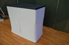 Our C700 Hard Shipping Case to Counter is a large, molded, heavy-duty with handle and wheels that converts the into