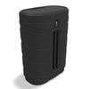C900 Hard Shipping Case with Wheels: Black Rugged Plastic Display