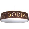 Hanging Godiva sign.