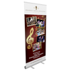 36 inch Classic Retractable Banner Stand - 36 x 80 / Silver / No LED Light - Retractable Banner Stands