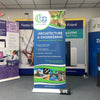 Deluxe 33 Inch Retractable Banner Stand - Stands