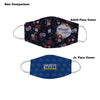 Junior Size Custom Printed Branded Face Mask Coverings | Pack of 12