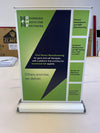 Mini Tabletop Retractable Banner Stand