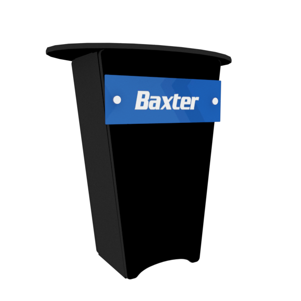 Our NC1 Black Locking Storage Counter is a tool-free and easy-to-assemble locking counter featuring large oval
