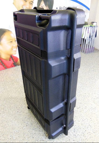 Our OCH2 Large Display Shipping Case is a heavy-duty shipping and storage case exclusively for our HPE, VFG LNE Modular