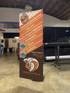 Outdoor Scrim Vinyl Banner Stand - ecoSmart Inline