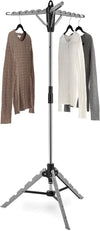 Portable Clothing Garment Rack Stand