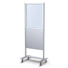 Portable Slatwall Stand with Wheels - Slatwalls