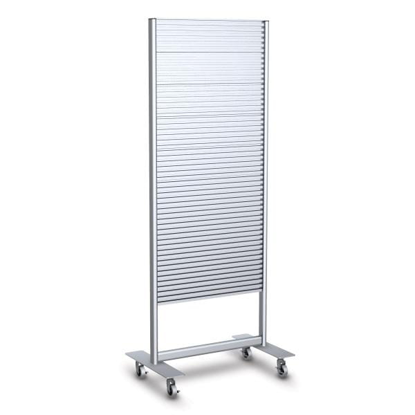 Portable Slatwall Stand with Wheels – Trade Show House