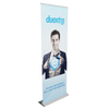 36 inch Premium Silver Retractable Banner Stand - 36 x 72 / Silver / No LED Light - Retractable Banner Stands