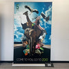 Premium 48 Inch Zoo-Themed Retractable Banner Stand with Vibrant Animals