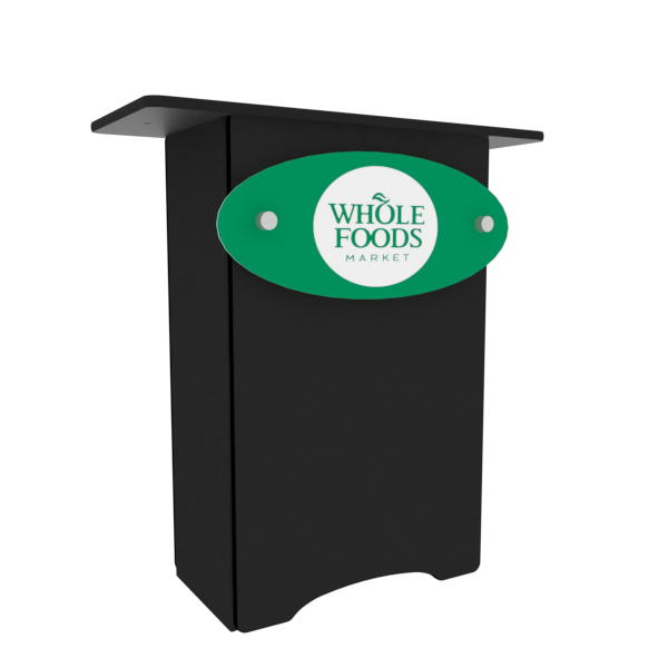 Our NC3 Black Locking Storage Counter is a tool-free and easy-to-assemble locking counter featuring large rectangular