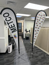 Looking for a great outdoor signage solution to draw in new business? Our Teardrop are fantastic option! These premium