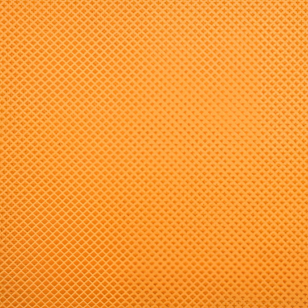 Orange perforated mesh fabric in Soft Color Interlocking Trade Show Flooring