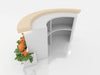 VK-1718 Reception Counter - ecoSmart Inline