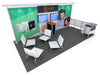 VK-2068 | Hybrid Booth - ecoSmart Inline