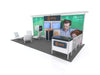 VK-2068 | Hybrid Booth - ecoSmart Inline