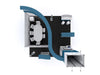 VK-5049 | Island Exhibit - ecoSmart Inline